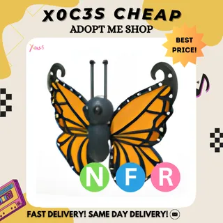 NFR ORANGE BUTTERFLY