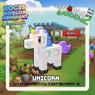 GROW A GARDEN 2 : UNICORN