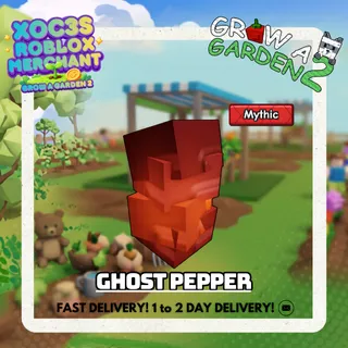 GROW A GARDEN 2 : 5X GHOST PEPPER SEED