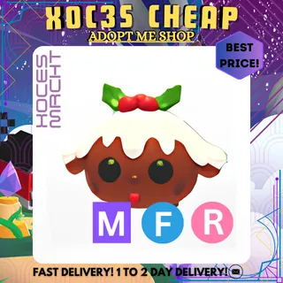 MFR Christmas Pudding Pup
