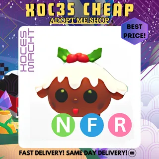 NFR Christmas Pudding Pup