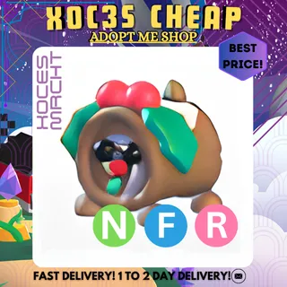 NFR Yule Log Dog