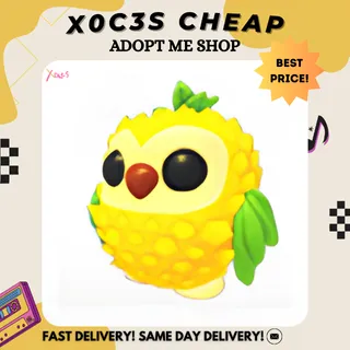4X PINEAPPLE OWL