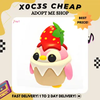 4X STRAWBERRY PENGUIN