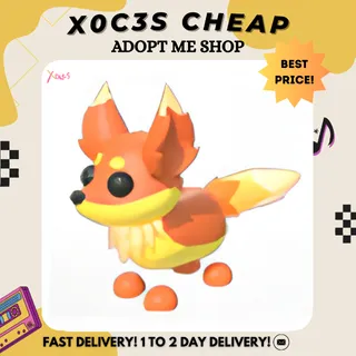 4X FLAMING FOX