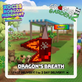 GROW A GARDEN 2 : 5X DRAGON'S BREATH SEED