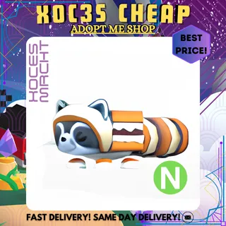 NEON S'MORES RACCON