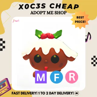 MFR CHRISTMAS PUDDING PUP