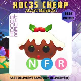 NFR Christmas Pudding Pup