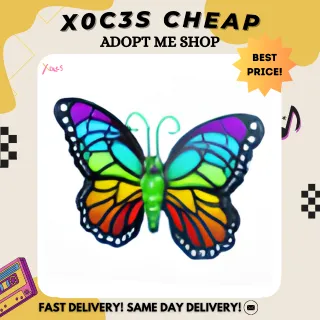 4X PRISMATIC BUTTERFLY