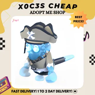 4X PIRATE GHOST CAPUCHIN MONKEY