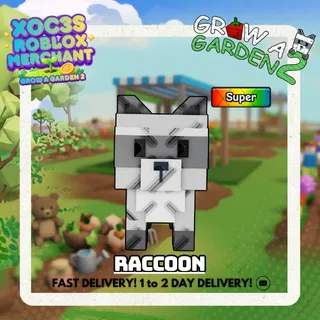 GROW A GARDEN 2 : RACOON