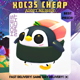 4x Sushi Penguin