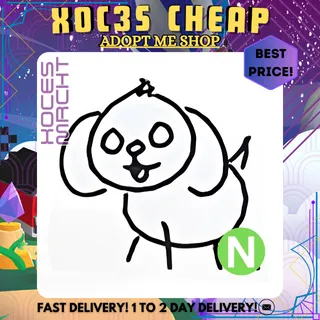 Neon 2D Doggy