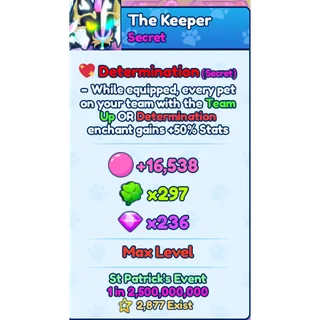 The Keeper BGS Very Rare Exsistance!