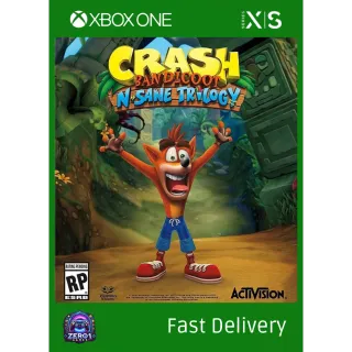 Crash Bandicoot N. Sane Trilogy - Xbox one & Xbox Series S|X - Key Game Code 