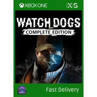 Watch Dogs Complete Edition - Xbox one & Xbox Series S|X - Key Game Code | VPN