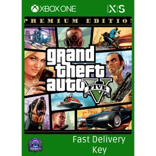Gta 5 - Grand Theft Auto V: Premium Edition - Xbox one & Xbox Series S|X - Key Game Code | VPN
