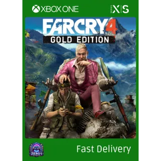Far Cry 4 (Gold Edition) Xbox one & Series S|X - Key Game Code | VPN