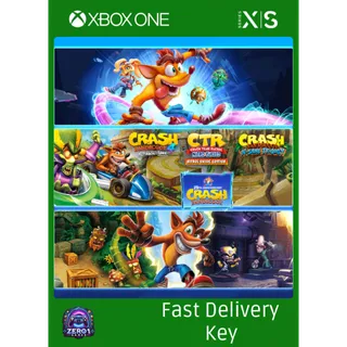 Crash Bandicoot - Crashiversary Bundle Xbox one & Xbox Series S|X - Key Game Code | VPN