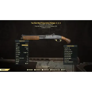 TS/E/CHR Pump Action Shotgun