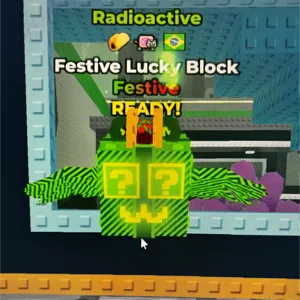 Festive lucky block