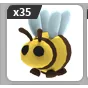 35x Adopt Me bees