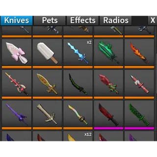 Roblox Assassin inventory