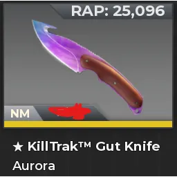 Gut Knife Aurora KT NM