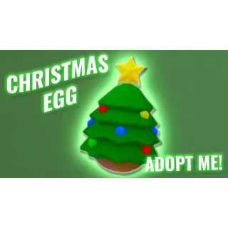 Christmas Egg Adopt Me untouched