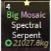 Big Mosaic Spectral Serpent