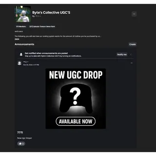 Roblox UGC Group