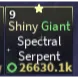 Shiny Giant Spectral Serpent