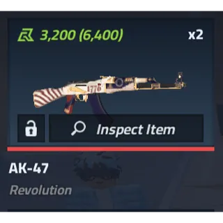 x2 Revolution AK Counter Blox