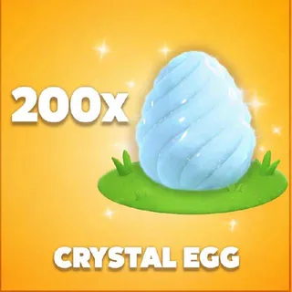 200x Crystal Eggs Adopt Me!