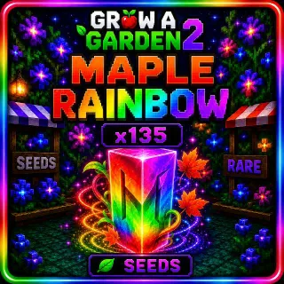 Maple Rainbow Seed X135 Grow A Garden 2