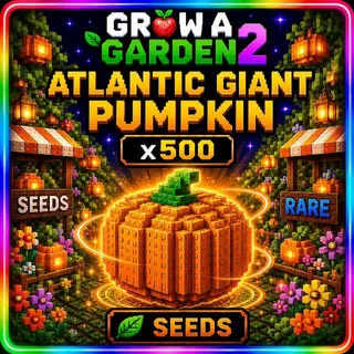 Atlantic Giant Pumpkin Seed X500 Grow A Garden 2