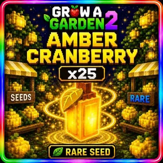 Amber Cranberry Seed X25 Grow A Garden 2