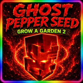 Ghost Pepper Seed x3 Grow A Garden 2