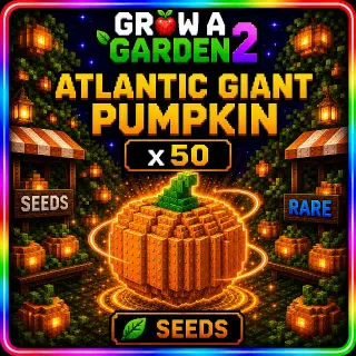Atlantic Giant Pumpkin Seed X50 Grow A Garden 2