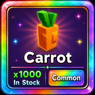 Grow A Garden 2 Carrot Seed 1000 ( 1k )