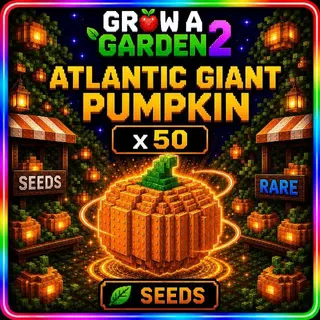 Atlantic Giant Pumpkin Seed X50 Grow A Garden 2