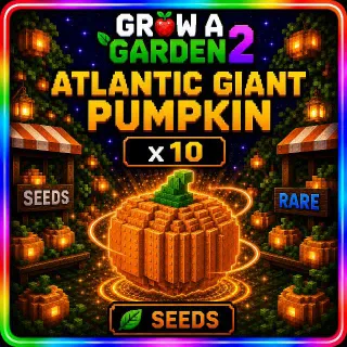 Atlantic Giant Pumpkin Seed X10 Grow A Garden 2