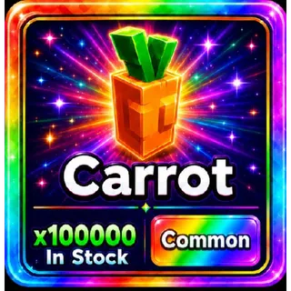 Carrot seed x100000 Grow a garden 2
