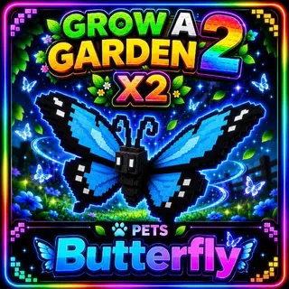 Butterfly X2 Grow A Garden 2