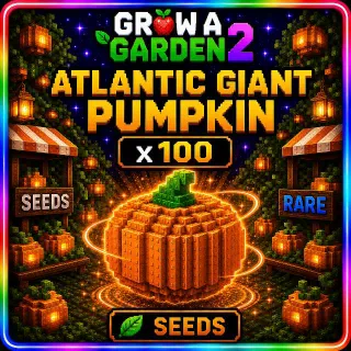 Atlantic Giant Pumpkin Seed X100 Grow A Garden 2