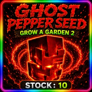 Ghost Pepper Seed x10 Grow A Garden 2