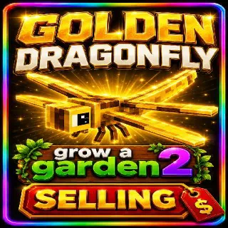 Grow A Garden 2 Golden Dragonfly