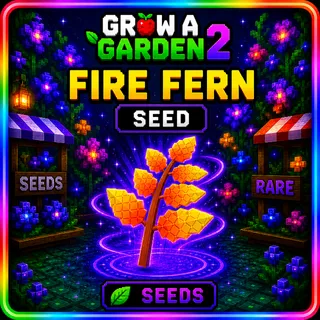 Fire Fern x100 Grow A Garden 2