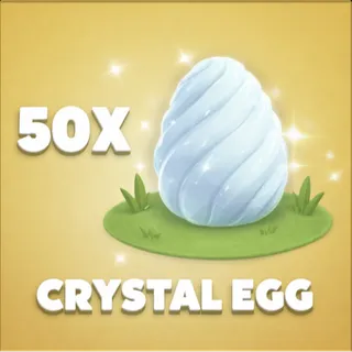 50x Crystal Eggs Adopt Me!